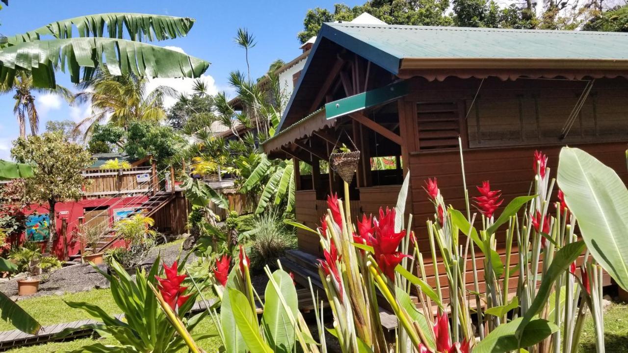 Les Bananes Vertes Ecolodges سانت-كلود المظهر الخارجي الصورة