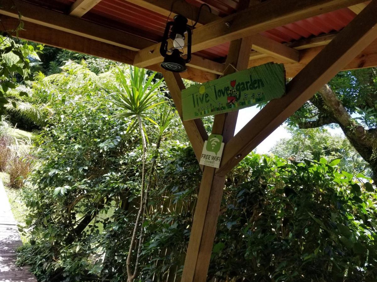 Les Bananes Vertes Ecolodges سانت-كلود المظهر الخارجي الصورة