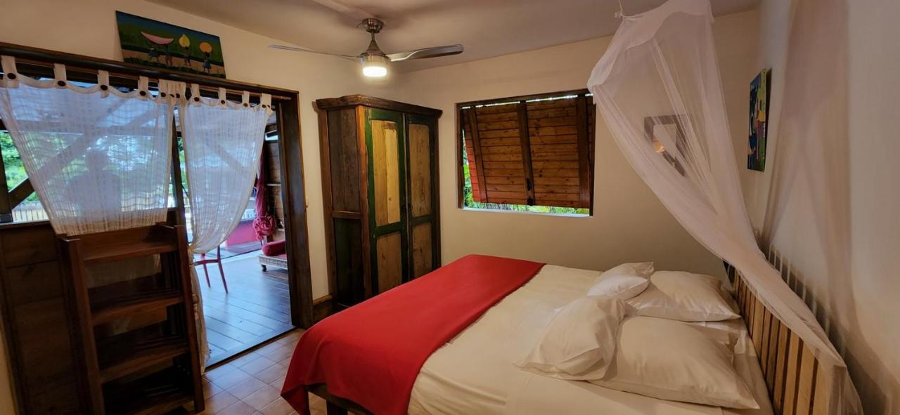 Les Bananes Vertes Ecolodges سانت-كلود المظهر الخارجي الصورة